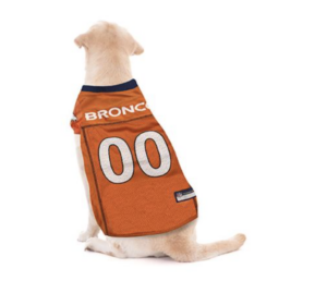 Denver Broncos Mesh Pet Jersey
